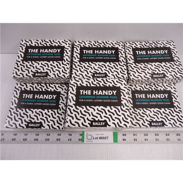 (10) The Handy Lathering Shower Tool