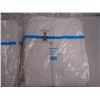 Image 2 : (10) Safety Zone Personal Protection Medium White Disposable Coveralls with Hood