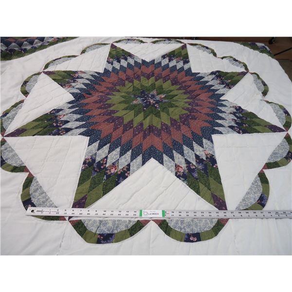 Couch Cover/Blanket -approx. 96'x96'-has a couple tears