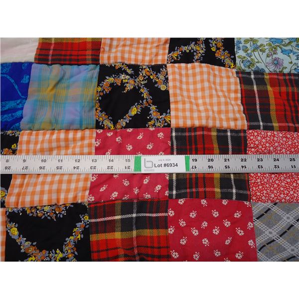 Home Made Quilt-60 wx82 Long