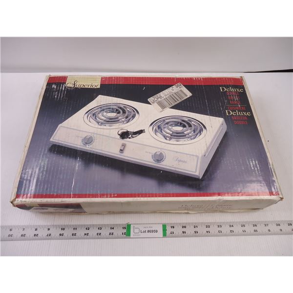 Deluxe Double Buffet Range-working, needs good cleaning