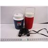 Image 1 : (2) Water Coolers and Pair of Binoculars