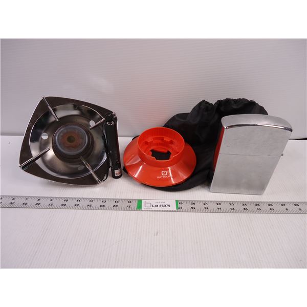 Outbound Brand Single Burner Propane Stove, Large Butane Lighter and Laser Pointer