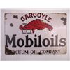 Image 2 : (2) Metal Fantasy Signs-Castrol Oil and Mobil Oils