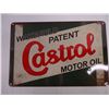 Image 3 : (2) Metal Fantasy Signs-Castrol Oil and Mobil Oils