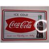 Image 2 : (2) Fantasy Metal Signs- Coca Cola