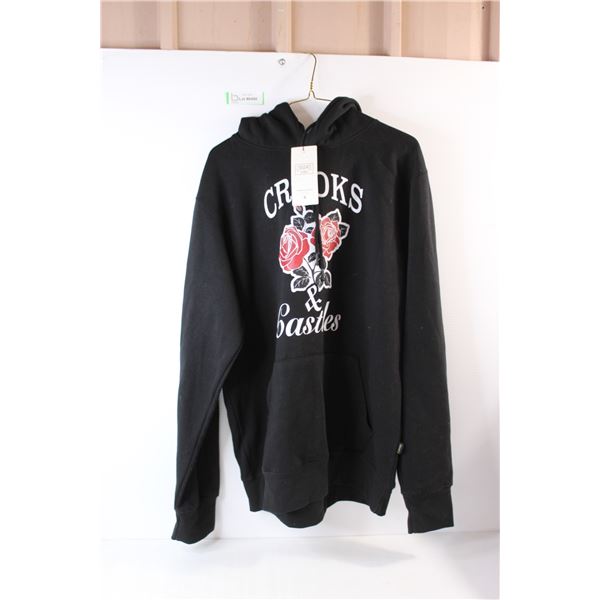 *Crooks & Castles Hoodie - Size Large, NWT