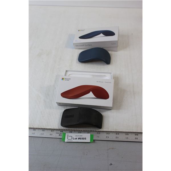 (2) Microsoft Surface Arc Mouses - Untested