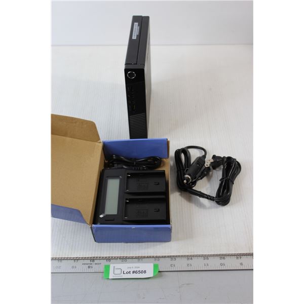 Neewer Dual Digital Battery Charger, Lenovo Intel Box - As Is