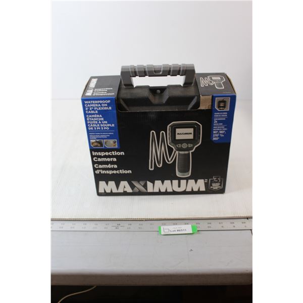 Maximum Waterproof Camera on 3' 3" Flexible Cord - NIB