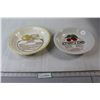 Image 1 : (2) Pie Plates w/ Recipes - Cherry Pie, Lemon Pie