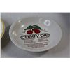 Image 3 : (2) Pie Plates w/ Recipes - Cherry Pie, Lemon Pie