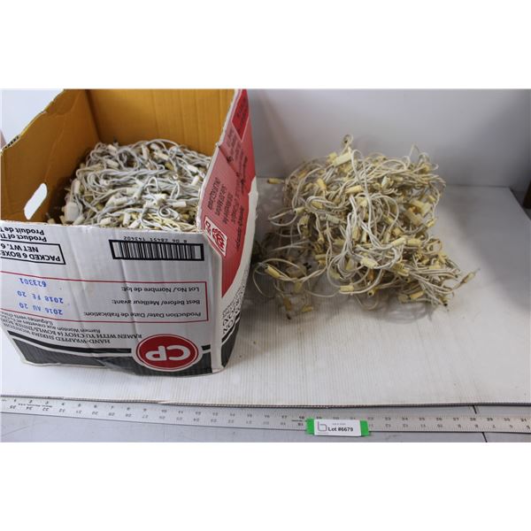 Assorted Strands of Christmas Lights - All Untested