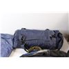 Image 5 : (2) Purses, Roots Backpack, Travel Blanket, Single/Twin Air Mattress