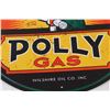 Image 2 : Polly Gas Tin Sign - 12" Diameter