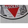 Image 3 : Paragon Gasolene Tin Sign - 12" Diameter