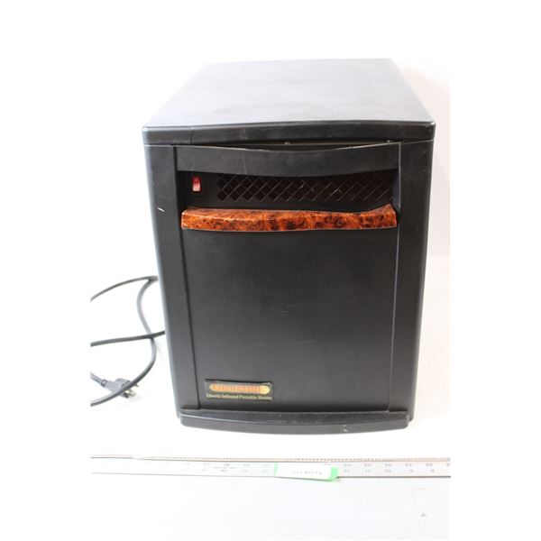 Edenpure Quartz Infrared Portable Heater - 13" x 19" x 17", Untested