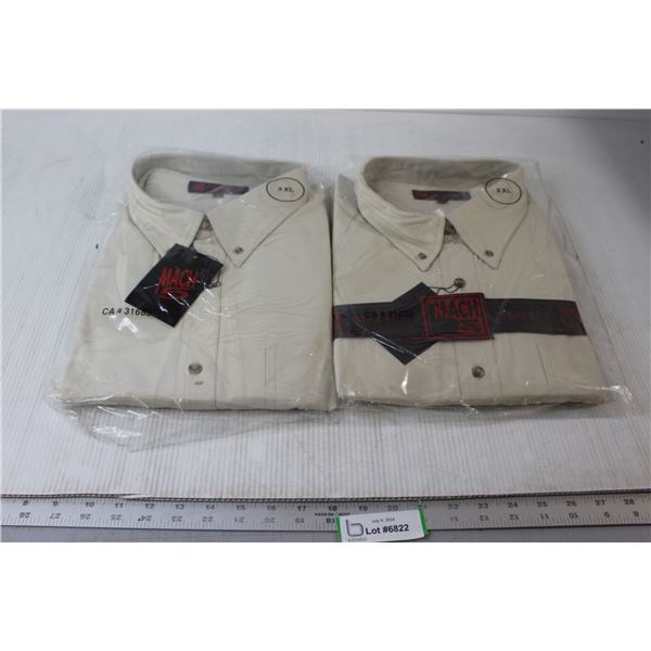 (2) Mach 5 Shirts - 3XL
