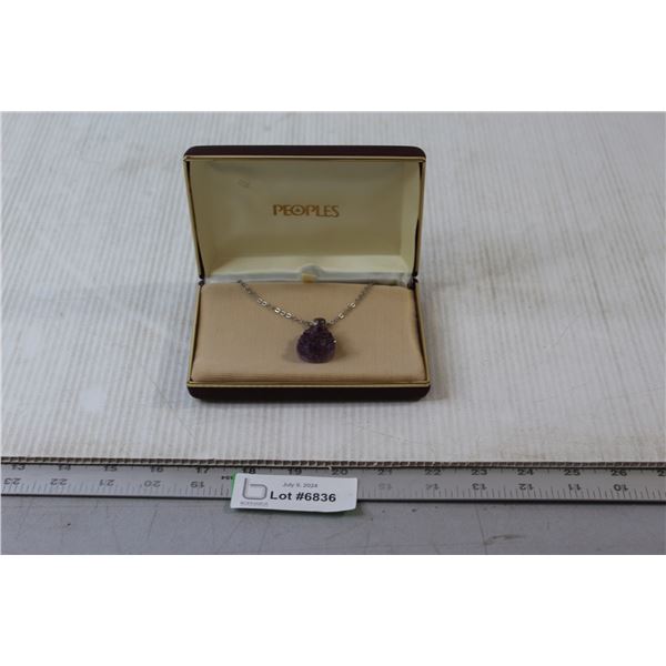 Amethyst Necklace - Not Authenticated
