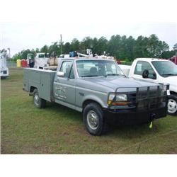 1993 FORD F250 SERVICE TRUCK