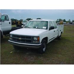 1997 CHEVROLET 2500 CREW CAB SERVICE TRUCK