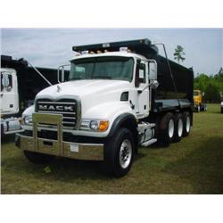 2005 MACK CV713 GRANITE TRI-AXLE DUMP