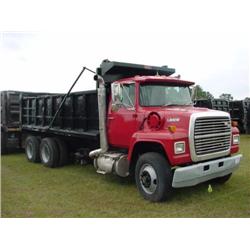 1987 FORD L8000 TRI-AXLE DUMP