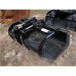 VERSATECH SKID STEER BUCKET W/GRAPPLE