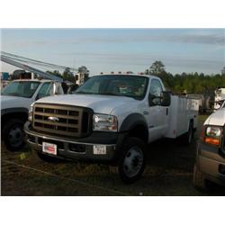 2006 FORD F450 4X4 SERVICE TRUCK