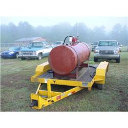 400 GALLON FUEL TANK MTD ON 2005 EVANS T/A TRAILER