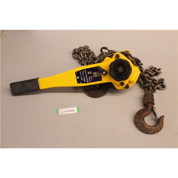 Power Fist 2 Ton Lever Chain Hoist