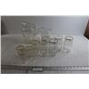 Image 1 : Vintage Bartlett Collins Grapevine Frosted (2) Water Pitchers and (10) Various Glasses