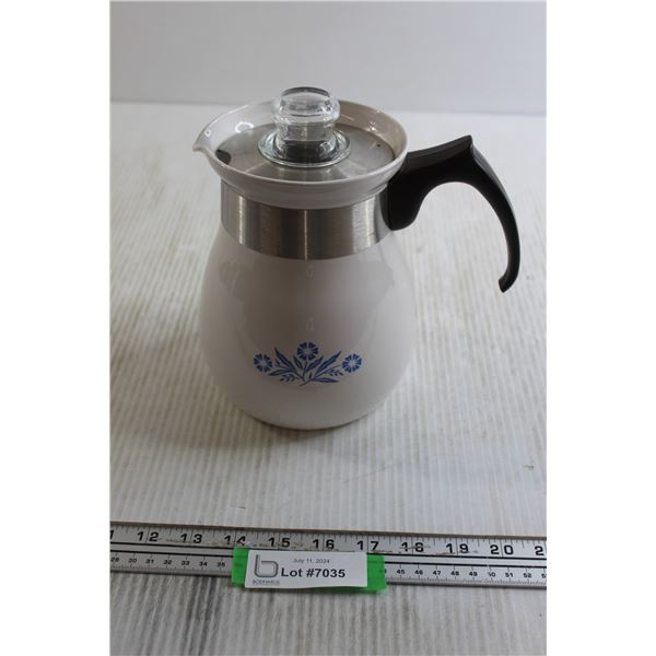 Corningware 6-Cup Cornflower Coffee Pot