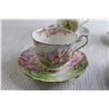 Image 2 : (4) Teacups with Matching Saucers - Royal Albert, Ansley