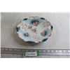 Image 1 : Vintage Decorative Hand Painted Rose Plate - Chips