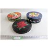Image 1 : (3) Floral Tins