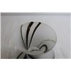 Image 4 : Art Glass Zebra Stripe Vase