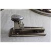 Image 4 : Silverplated Candy Dish, 1920s Iron, Vintage Stapler