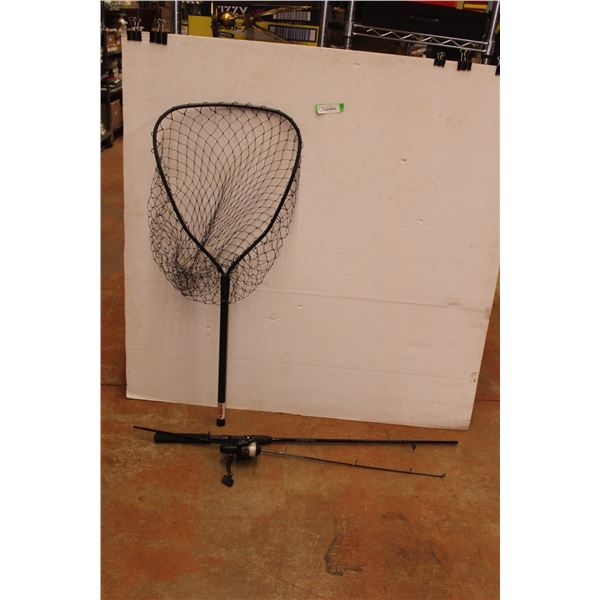 Medium Action Fishing Rod, Fishing Net
