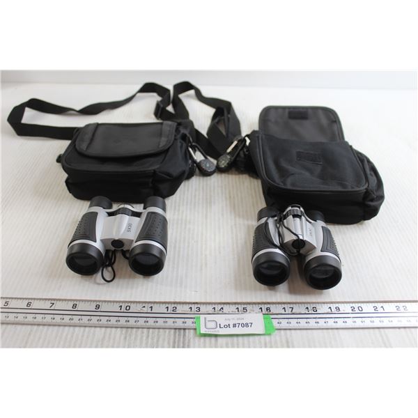 (2) 5x30 Binoculars with Cases