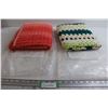 Image 1 : (2) Crochet Blankets - 33" x 36", 34" x 34"