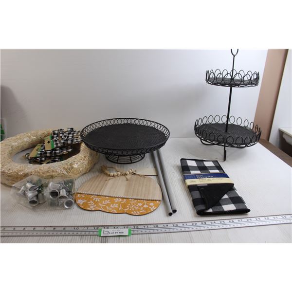 Cupcake Trays, Dish Drying Mat, Misc