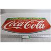 Image 1 : Coca-Cola Sign - 27" x 14"