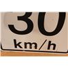 Image 3 : *30km/h Ahead Sign - 23 3/4" x 29 1/2"