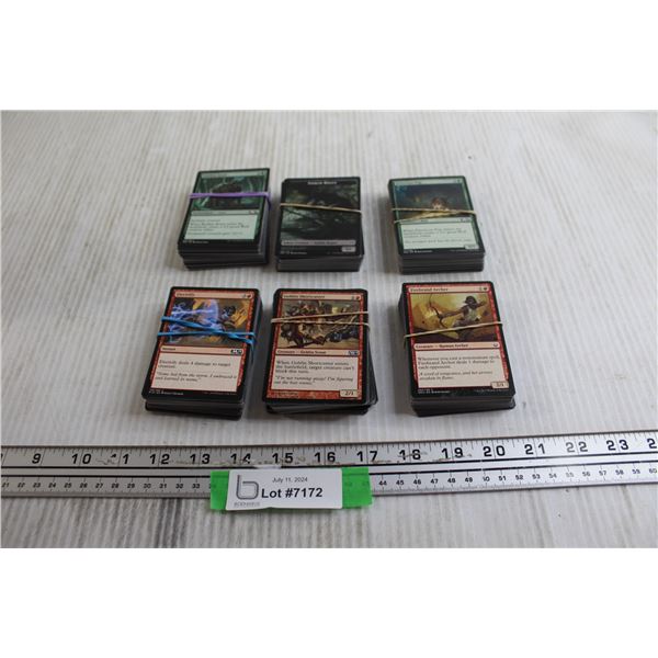 (6) Decks Magic the Gathering Cards