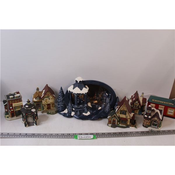 Christmas Display Village Set (8 Buildings)