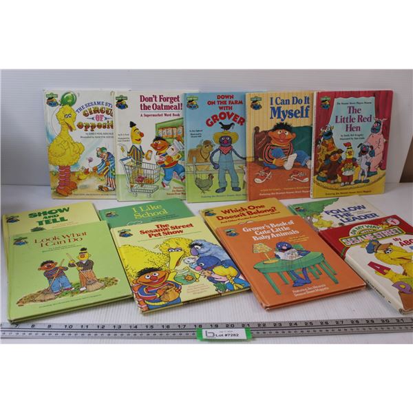 (13) Sesame Street Hardcover Books