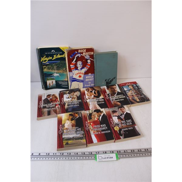 (11) Books: Romance, Hockey, Misc