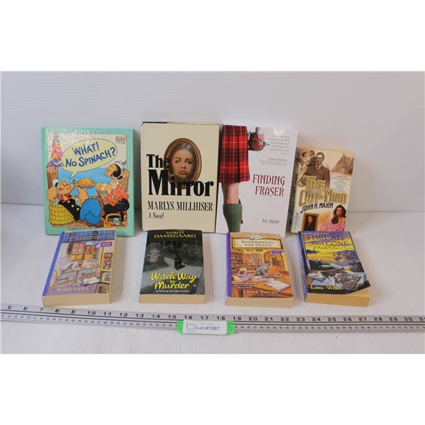 (8) Books: Mystery Books, Popeye Book