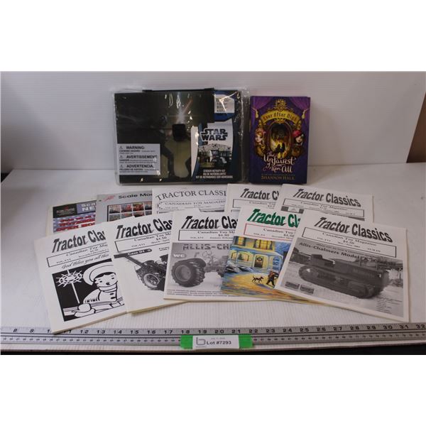 Tractor Classics Toy Magazines, Star Wars Activity Kit, Ever After High Book